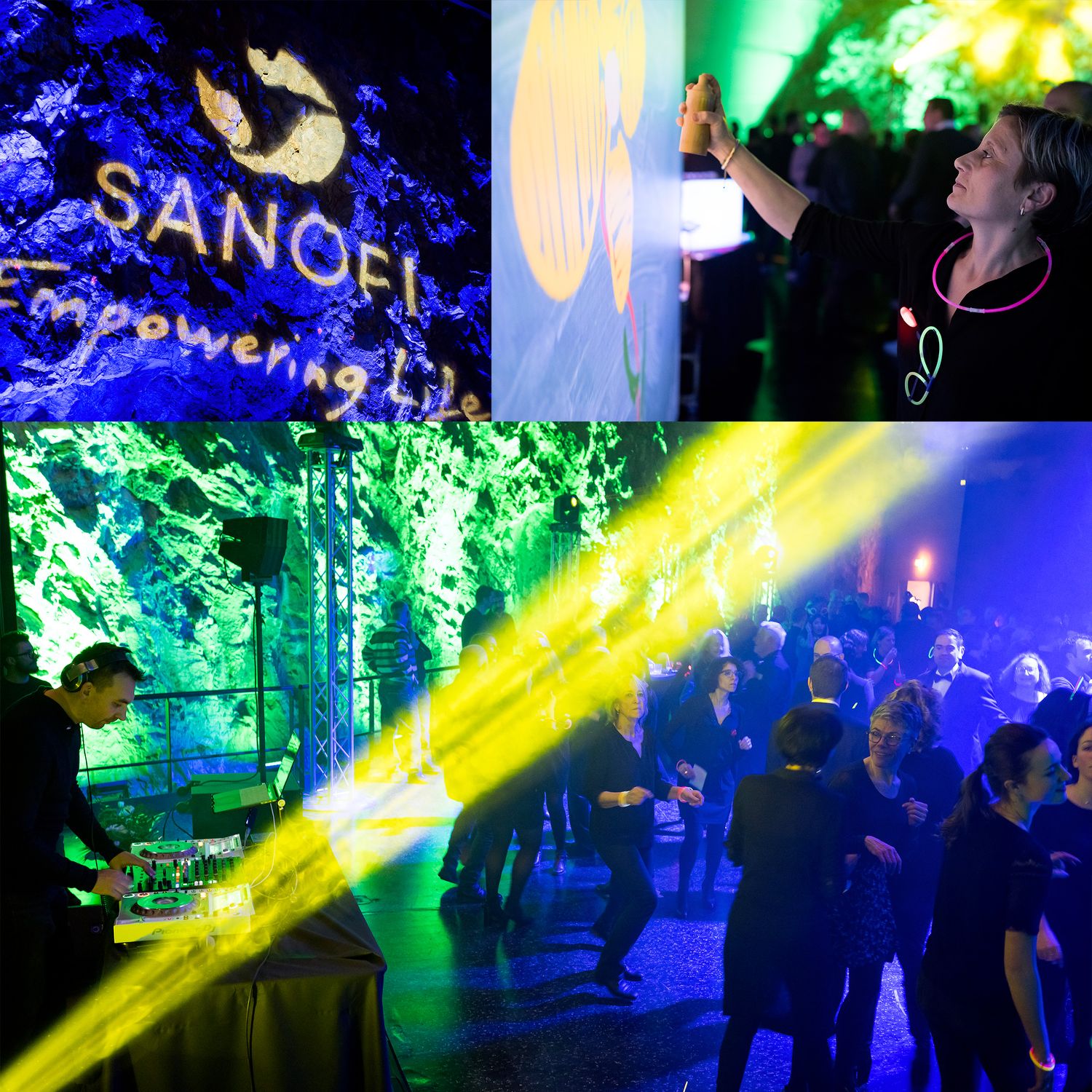 DIRECTION ARTISTIQUE - RÉALISATION LIVE - SANOFI 2019