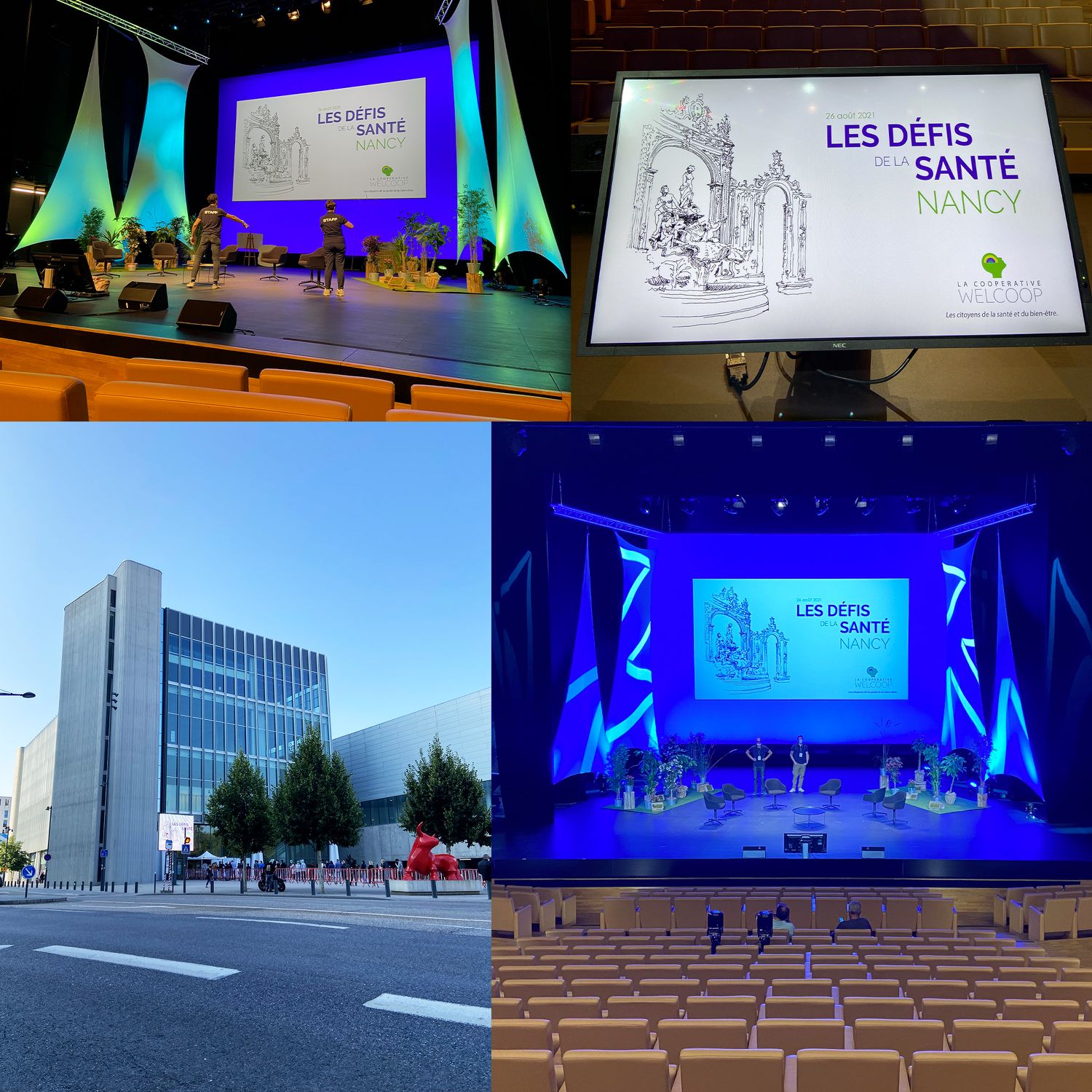 DIRECTION ARTISTIQUE - RÉALISATION LIVE - WELCOOP 2021