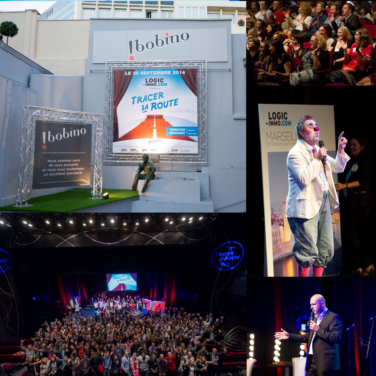 DIRECTION ARTISTIQUE - RÉALISATION LIVE - LOGIC IMMO 2013